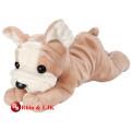 High quality custom bulldog plush stuffed dog